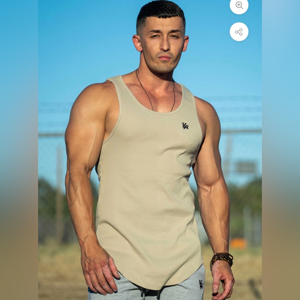 Youngla ribbed tank xl